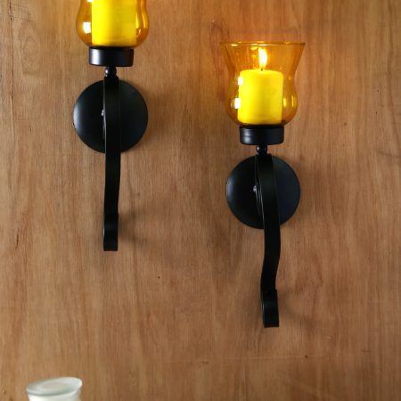 Wall candle Holder