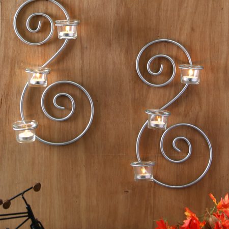 Wall candle Holder
